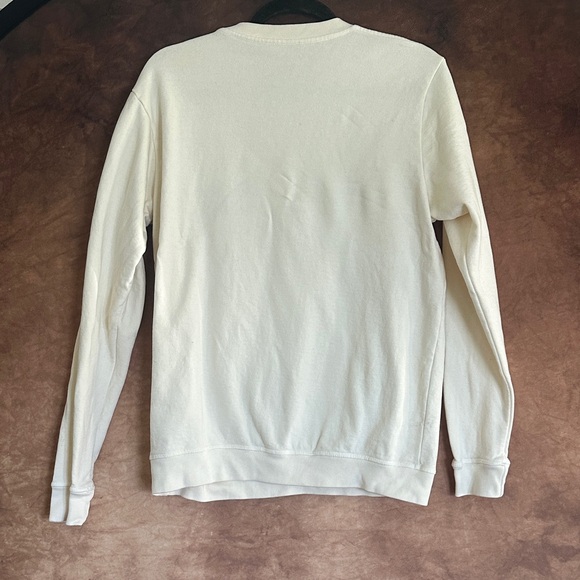 KCRW “Always on LA” Unisex Cream Crewneck Sweater - Picture 4 of 4